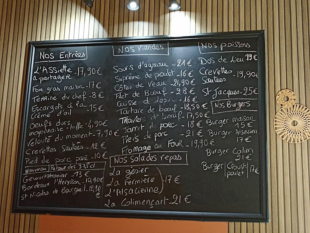 Les Colimençarts - Menu Image 4